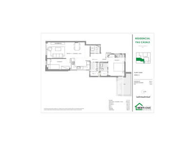 Inmueble en Calle Pau Casals    Bajo, Barcelona